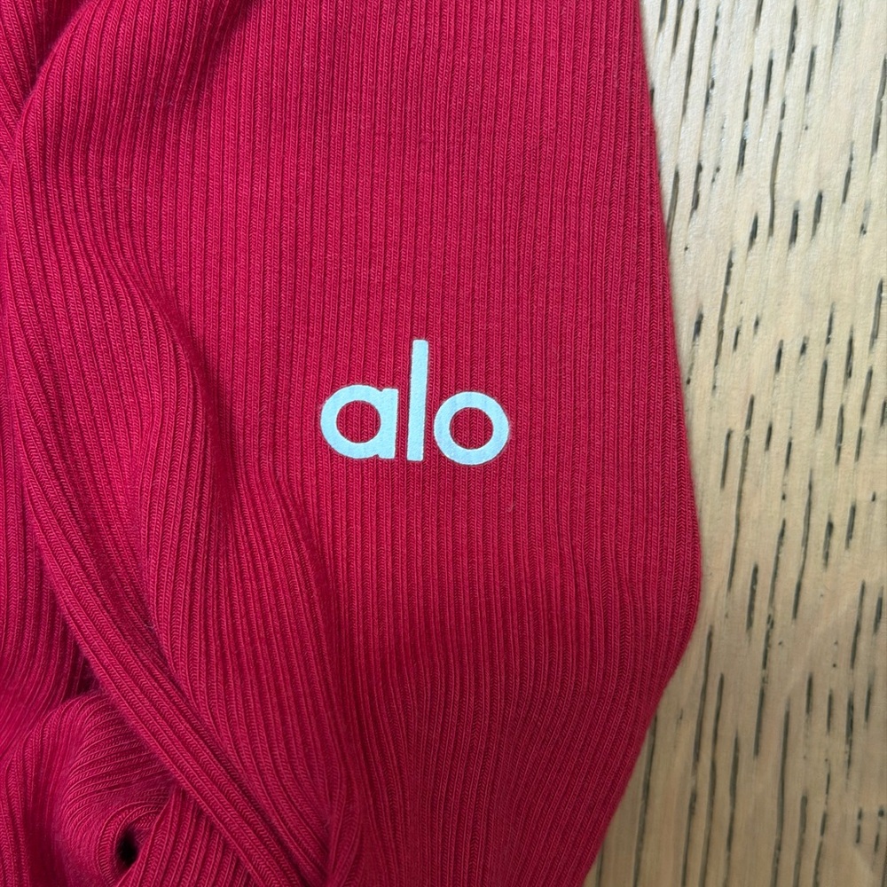 Alo yoga ribbed mesmerizing long sleeve top - Picture 5 of 6